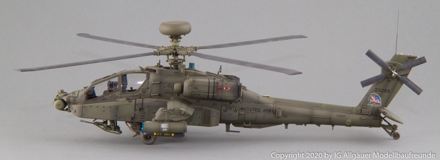 AH-64D Apache Longbow – 1:72 / Academy 12514